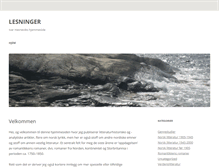 Tablet Screenshot of lesninger.net